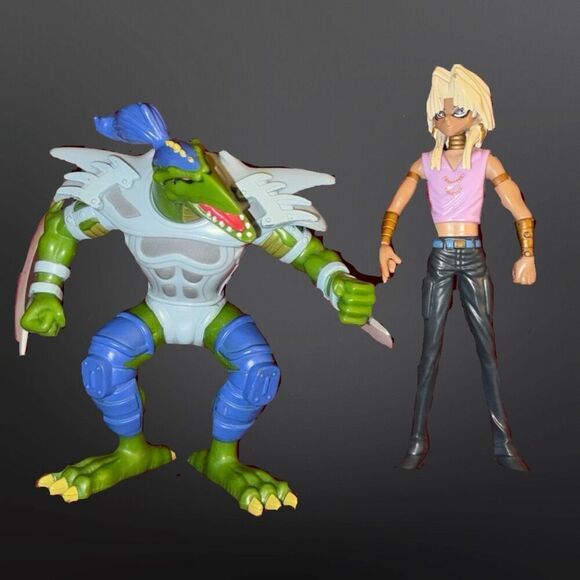 Vintage Kazuki Takahashi Yu-Gi-Oh Rude Kaiser Marik Ishtar Anime Figures Toy 6” - Picture 11 of 14